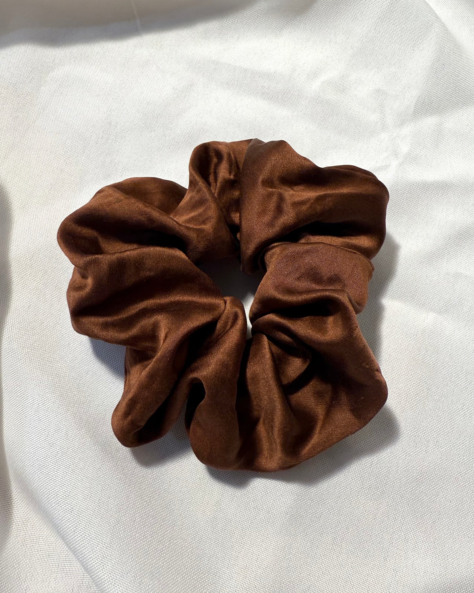 Silk scrunchies